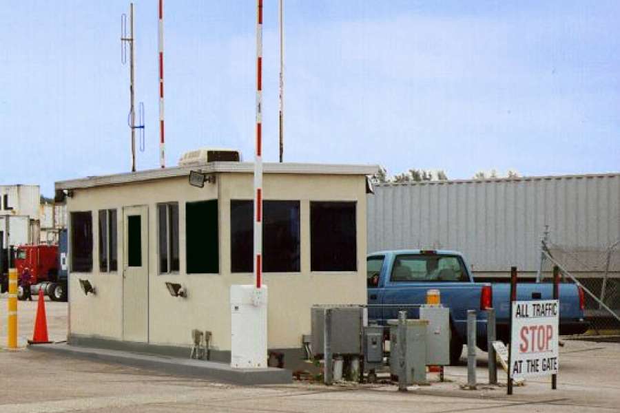 Guard Building for gated lot