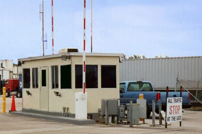 Guard Building for gated lot