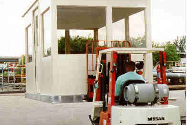 Guard Booth Forkliftable