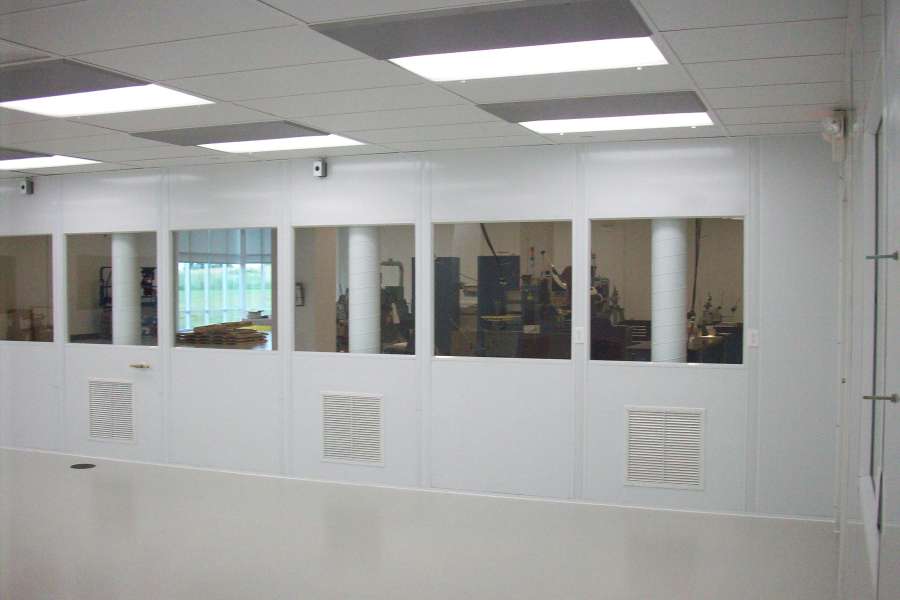 Modular Cleanroom louvers