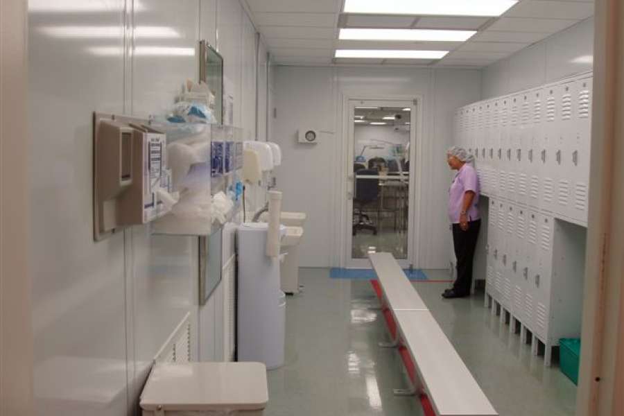 Modular Cleanroom Dressing room