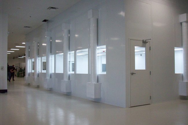 Modular Cleanroom air ducts