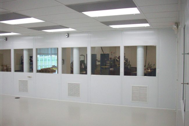 Modular Cleanroom louvers
