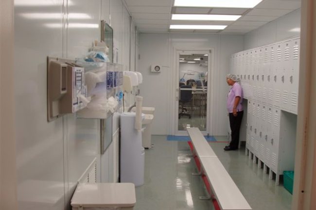 Modular Cleanroom Dressing room