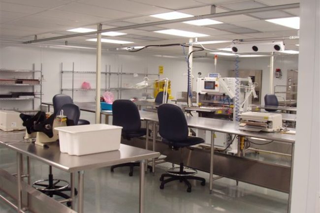 Modular GMP Clean Room