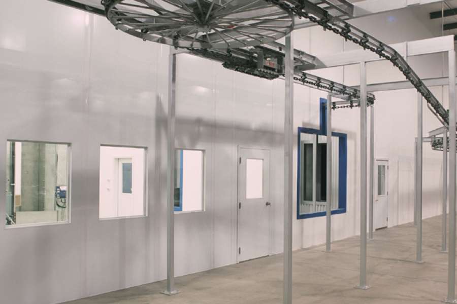 Powder Coat Environmental Room Enclosure