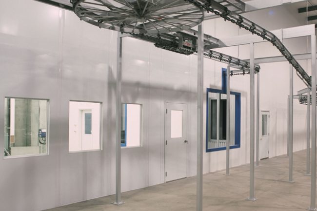 Powder Coat Environmental Room Enclosure