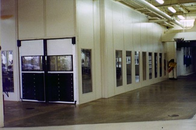 Modular Enclosure Large Swing Doors
