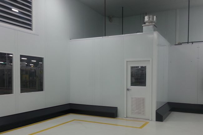 Factory wall divider