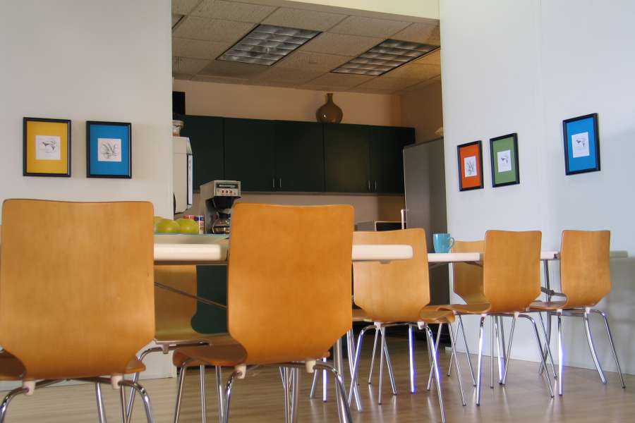 Modular Office Partition Break Room