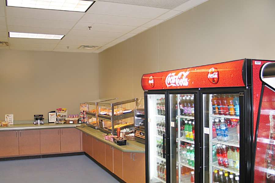 Modular Wall Partition Lunch Room
