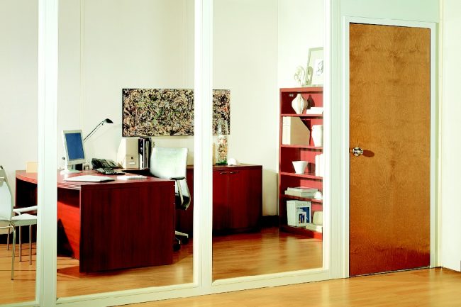 Modular Wall Partition Executive Office