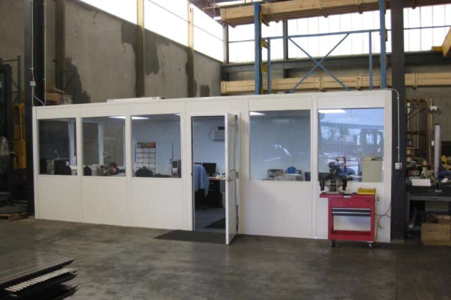 Modular In-plant Office MAX Glass