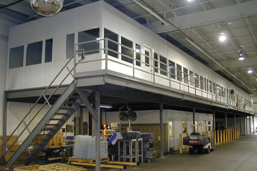Mid-rise Supervisor Mezzanine Office