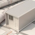 National Partition 351904 Blue Print Modular building BANNER 1