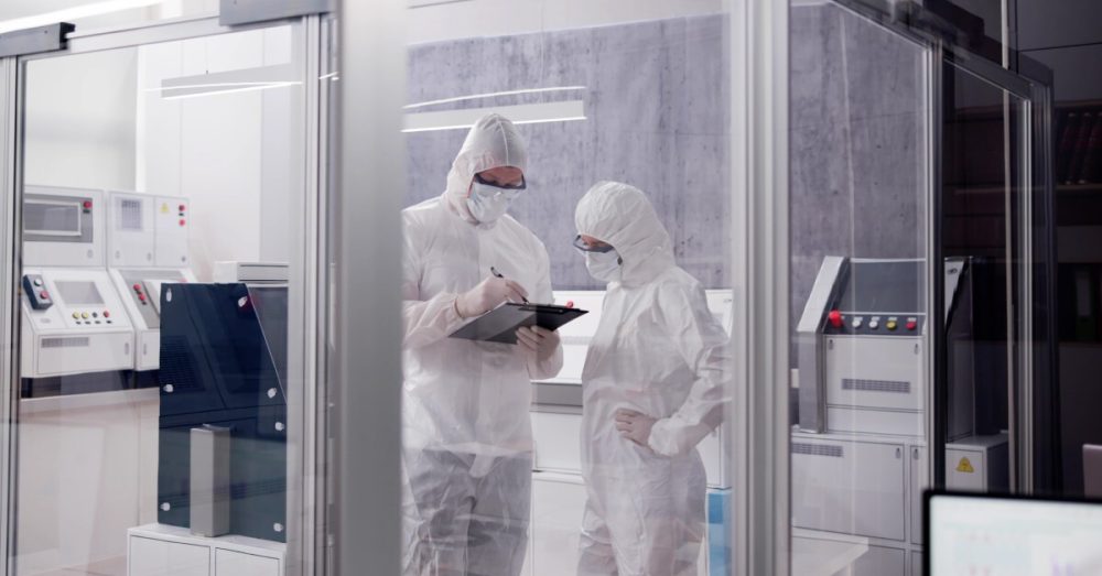 National Partition 351904 Industrial Clean Room 3